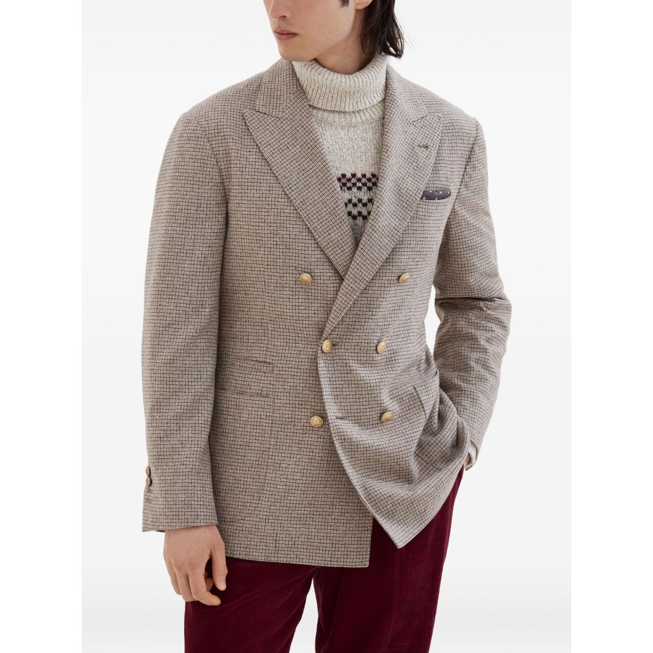 Brunello Cucinelli Flannel blazer