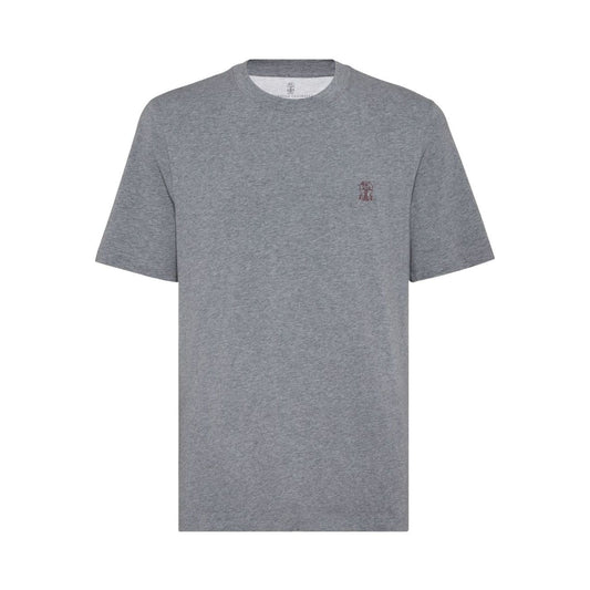 Brunello Cucinelli T-shirts and Polos Grey