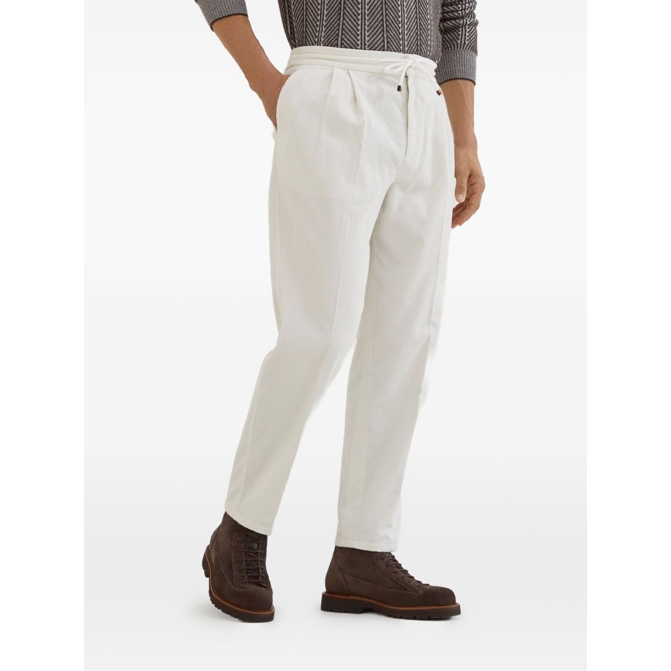 Brunello Cucinelli Trousers White