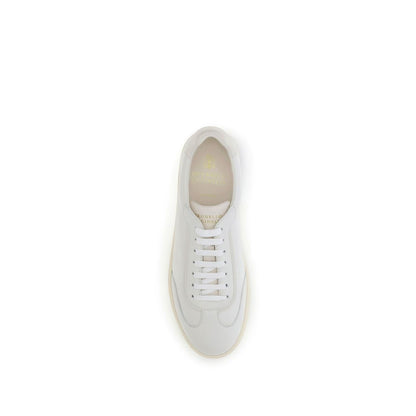 Brunello Cucinelli White Rubber Low Top Sneakers