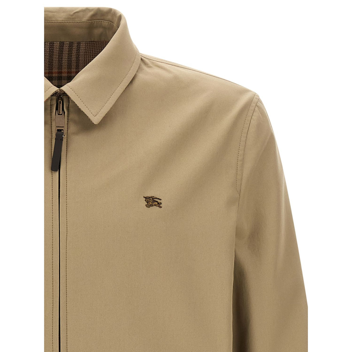 Burberry Beige Wool Shell Jacket