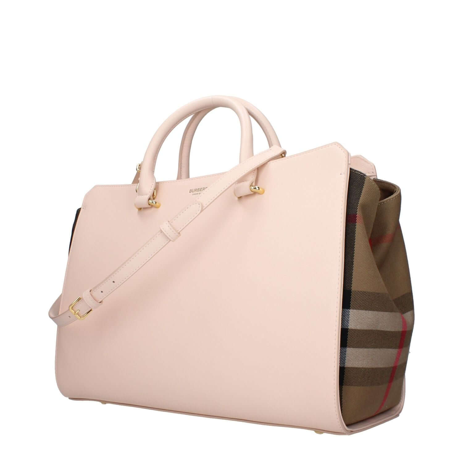 Burberry Pink Leather Handbag
