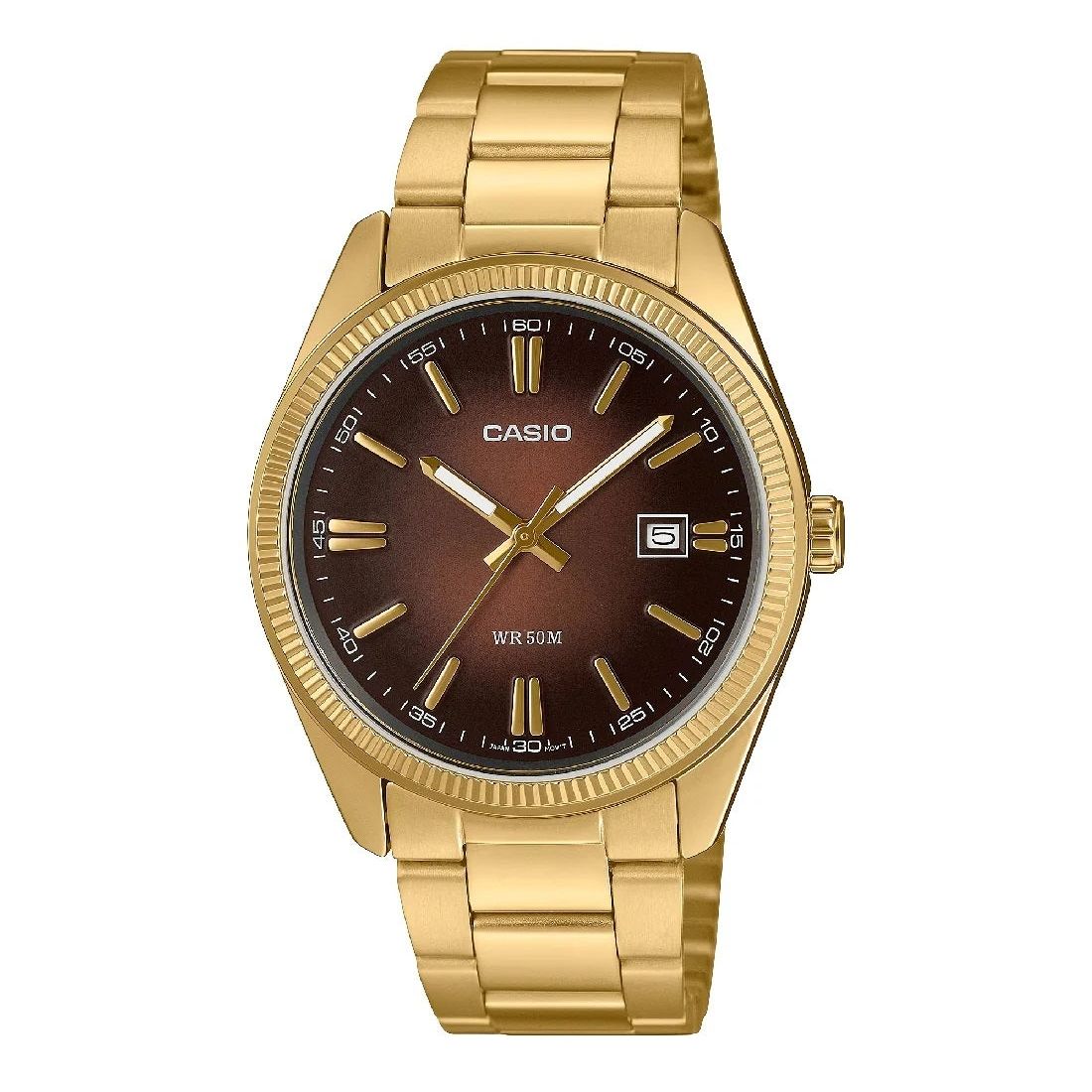 CASIO COLLECTION Mod. DATE. GOLD - BRONZE