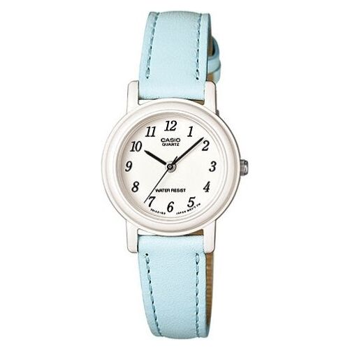 CASIO COLLECTION Mod. POP LADY. LEATHER - PASTEL BLUE