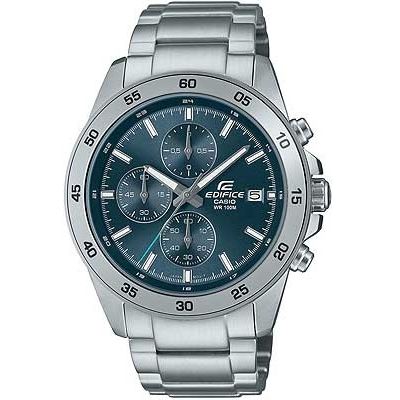 CASIO EDIFICE Mod. CLASSIC - 10 YEAR BATTERY - BLUE