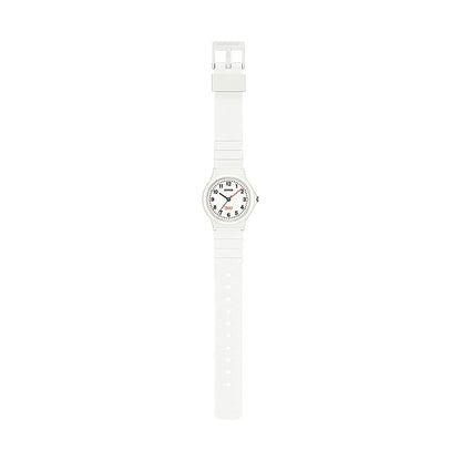 CASIO TIMELESS COLLECTION Mod. POP - BIO RESIN STRAP - WHITE wristwatch with 3 ATM water resistance and quartz movement for ladies