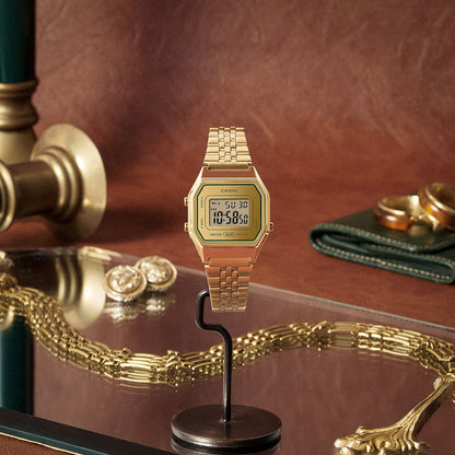 CASIO VINTAGE Mod. ICONIC - GOLD