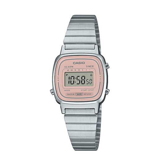 CASIO VINTAGE Mod. ICONIC MINI STEEL - ANTIQUE PINK
