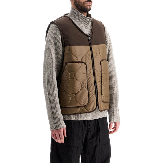 Woolrich sherpa-lined vest by todd snyder Vests Woolrich Dark Slate Gray