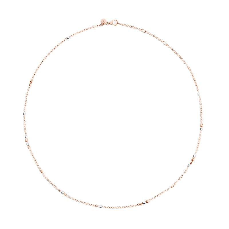 COLLANE DODO MOD. DCC4000GRANX0009A42 elegant chain necklace on white background
