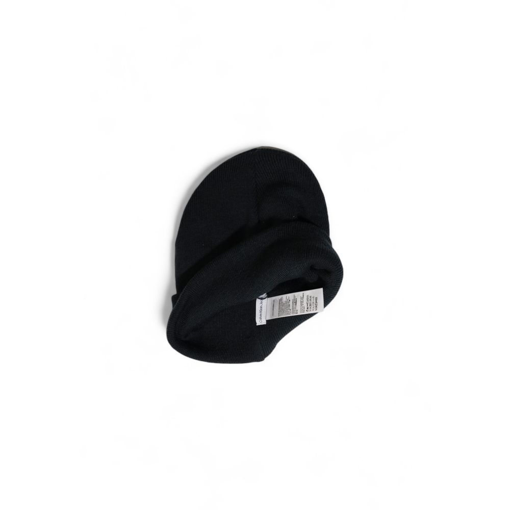 Calvin Klein Jeans Black Recycled Polyester Cap (Baseball Hat)