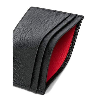 Christian Louboutin Mooncrest leather card case