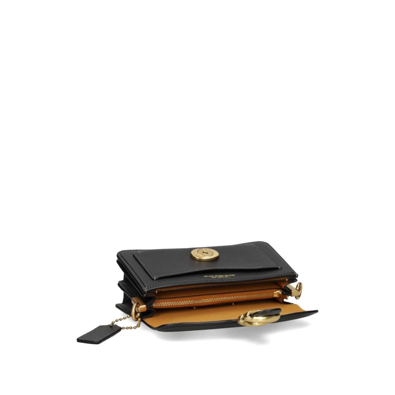 Front view with bag zipped and handles upright.