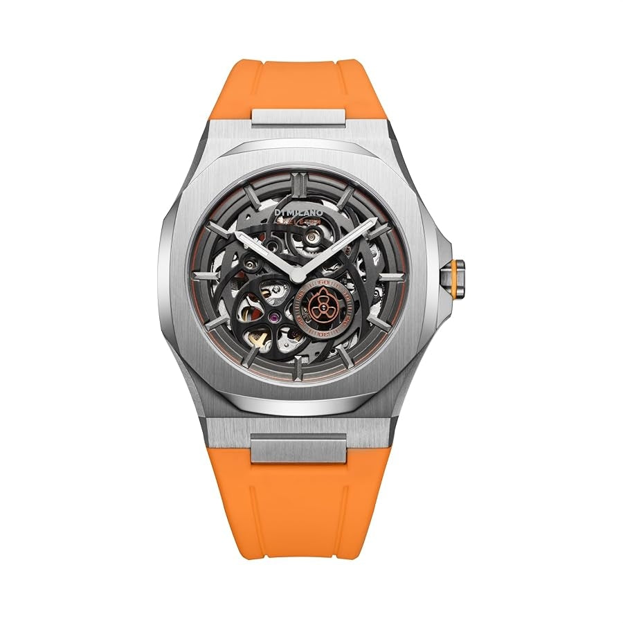 D1 MILANO Mod. SKELETON SLICE ORANGE-0