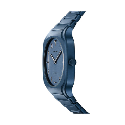 D1 MILANO Mod. SQUARE BRACELET GALAXY BLUE-1