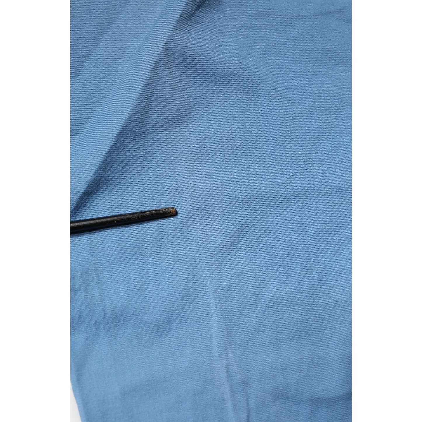 Daniele Alessandrini Blue Cotton Mid Waist Straight Men Denim Jeans