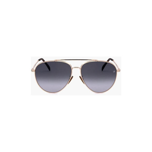 David Beckham David Beckham Aviator Sunglasses with Gradient Lenses DAP686696GD