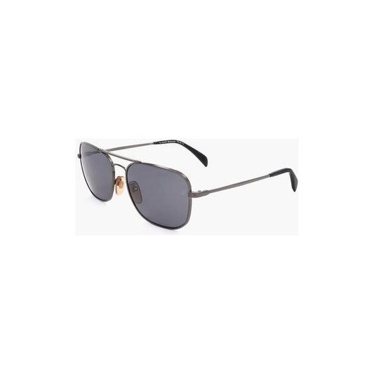 David Beckham David Beckham Aviator Sunglasses with Metal Frame DAP686694GD