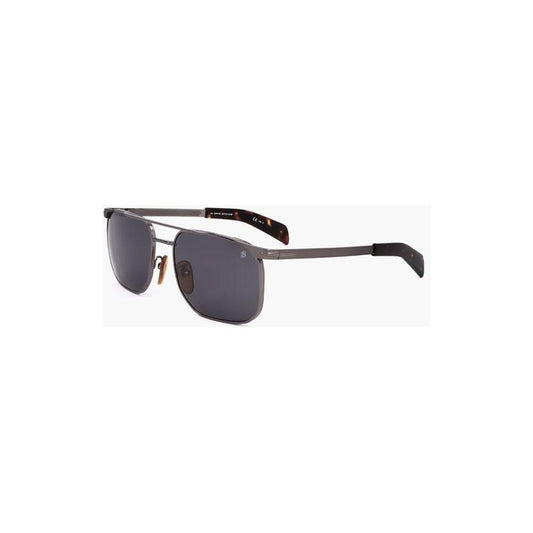 David Beckham David Beckham Aviator Sunglasses with Metal Frame DAP686740GD