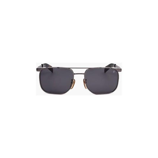 David Beckham David Beckham Aviator Sunglasses with Metal Frame DAP686740GD