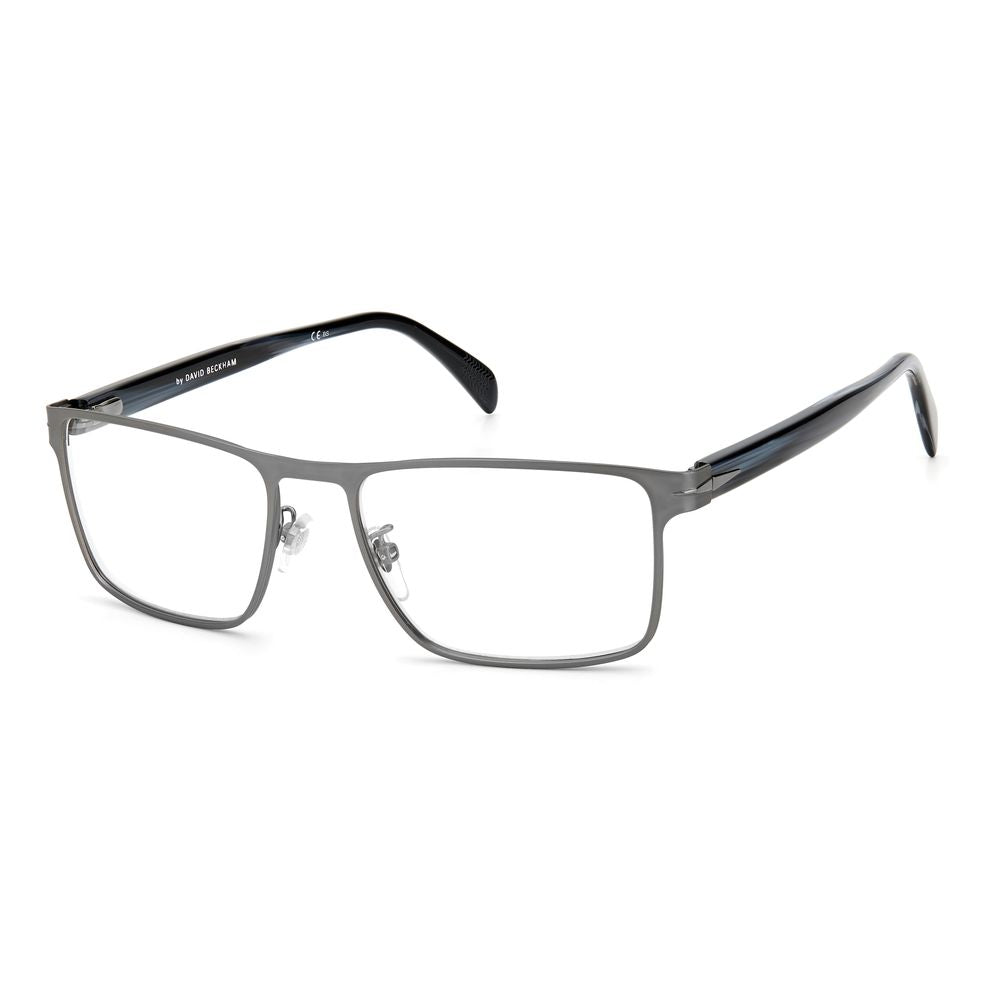David Beckham Gray Metal Glasses (Frames)