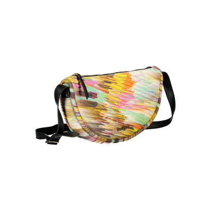 Desigual Giallo Polyester Woman Shoulder Bag