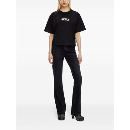 Diesel T-shirts and Polos Black Topwear
