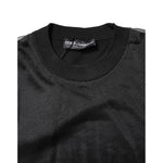 Dolce & Gabbana Black Logo Polyester CrewNeck Sweatshirt Sweater