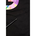 Dolce & Gabbana Black Logo Print Cotton Crew Neck T-shirt
