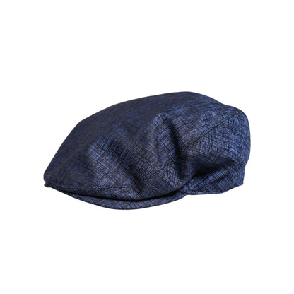 Dolce & Gabbana Blue Cotton Stretch Newsboy Hat