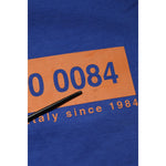 Dolce & Gabbana Blue Logo Graphic Cotton Crew Neck T-shirt