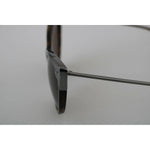 Side view of Dolce & Gabbana DG4337 Dark Havana Cat Eye Women Eyewear Sunglasses missing metal stud
