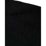 Dolce & Gabbana Black Cashmere Crew Neck Pullover Sweater TSH86927-58