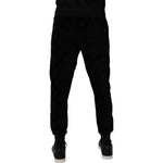 Dolce & Gabbana Black Cotton Jogger Men Sweatpants Pants PAN75185-48