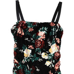 Dolce & Gabbana Dolce & Gabbana Black Floral Sequin Sleeveless Sheath Dress DR81713-38