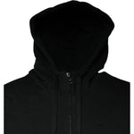 Dolce & Gabbana Black Logo Plaque Hooded Full Zip Sweater TSH86997-44