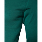 Dolce & Gabbana Green Wool Knit Crew Neck Pullover Sweater TSH86980-44