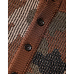 Dolce & Gabbana Multicolor Camouflage Men Pullover Sweater TSH86978-48