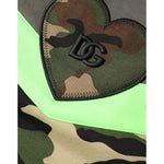 Dolce & Gabbana Multicolor Camouflage Sweatshirt Sweater TSH86731-50