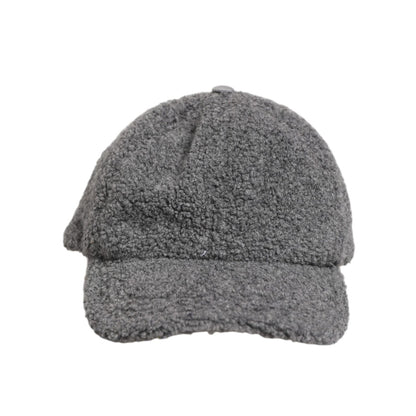 Dolce & Gabbana Gray Wool Fleece Rapper Men Baseball Capello Hat