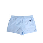 Dolce & Gabbana Light Blue Nylon DG Logo Tape Men Shorts Swimwear