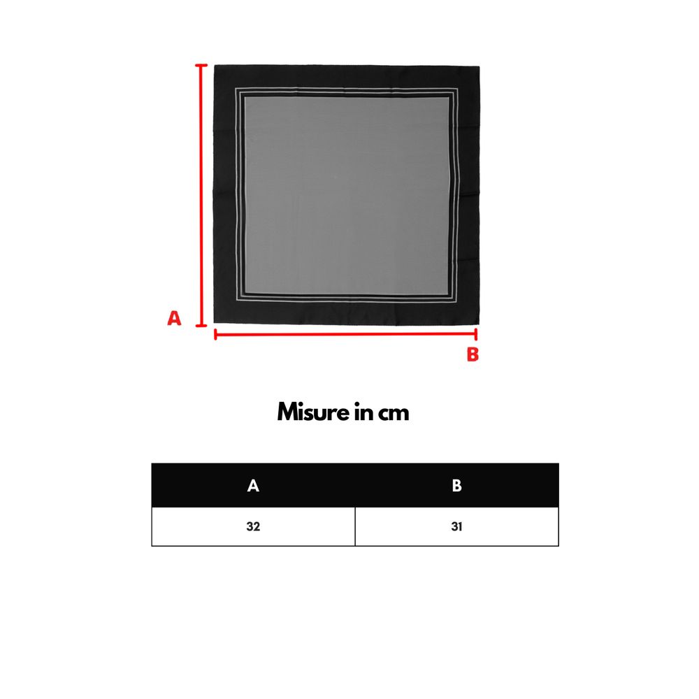 Dolce & Gabbana Light Blue Silk Pocket Square