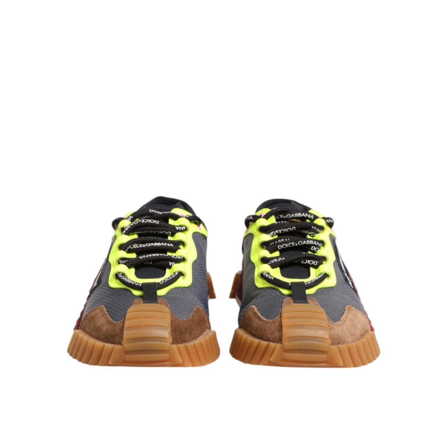 Dolce & Gabbana Multicolor Nylon Low Top NS1 Sneakers Shoes