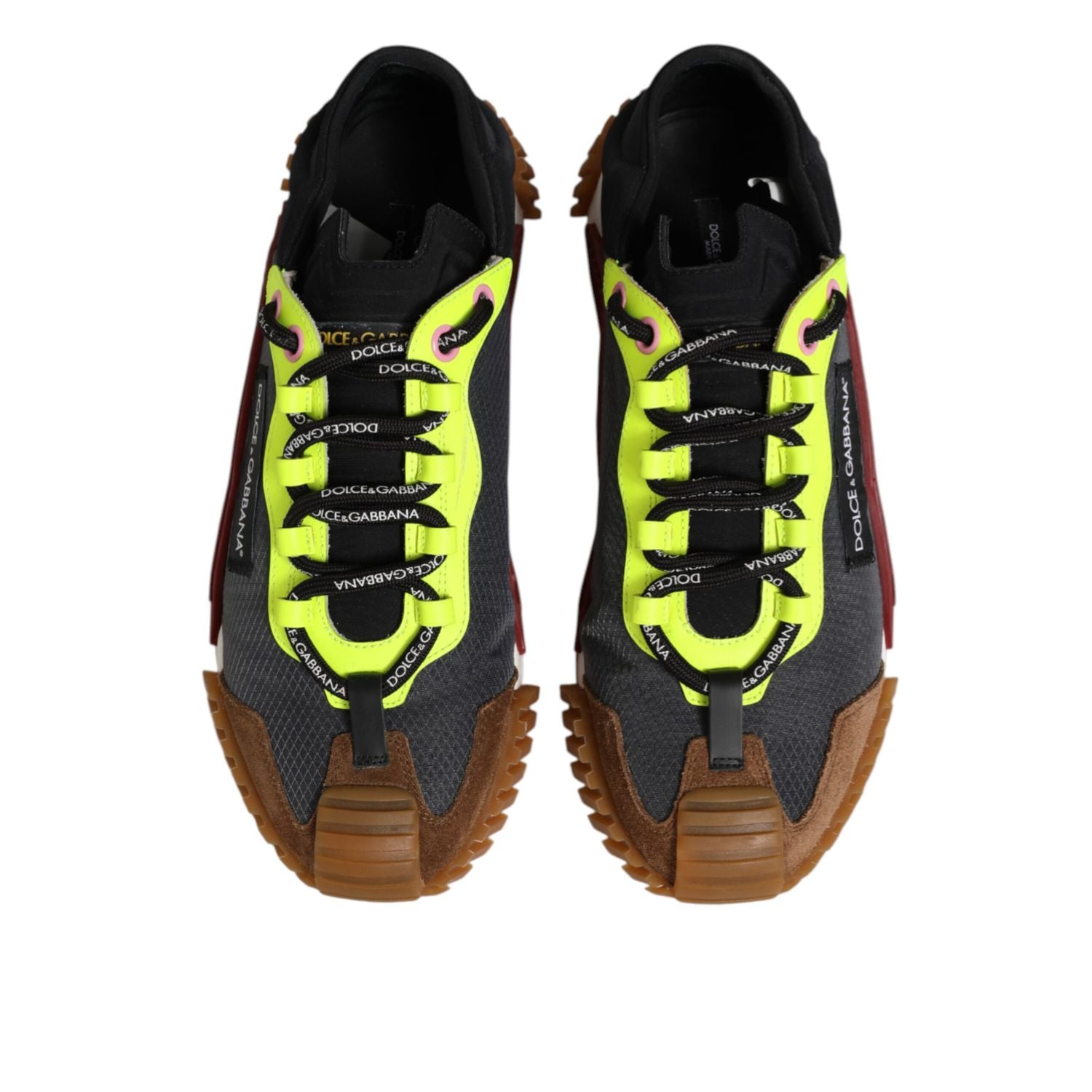 Dolce & Gabbana Multicolor Nylon Low Top NS1 Sneakers Shoes