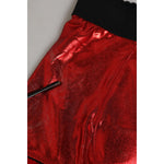 Dolce & Gabbana Red Polyester High Waist Girdle Women Underwear