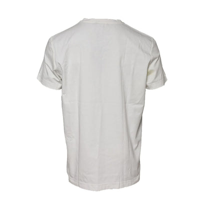 Dolce & Gabbana White Bandana Crew Neck Short Sleeves T-shirt