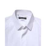 Dolce & Gabbana White Cotton GOLD Long Sleeves Men Dress Shirt