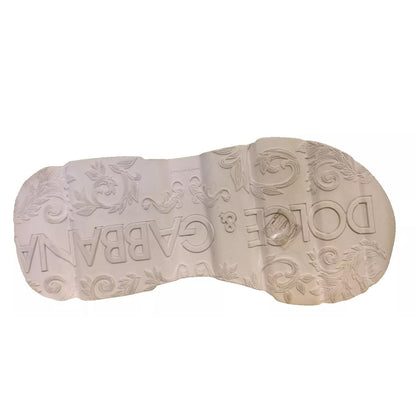 Dolce & Gabbana White Daymaster Low Top Mens Sneakers