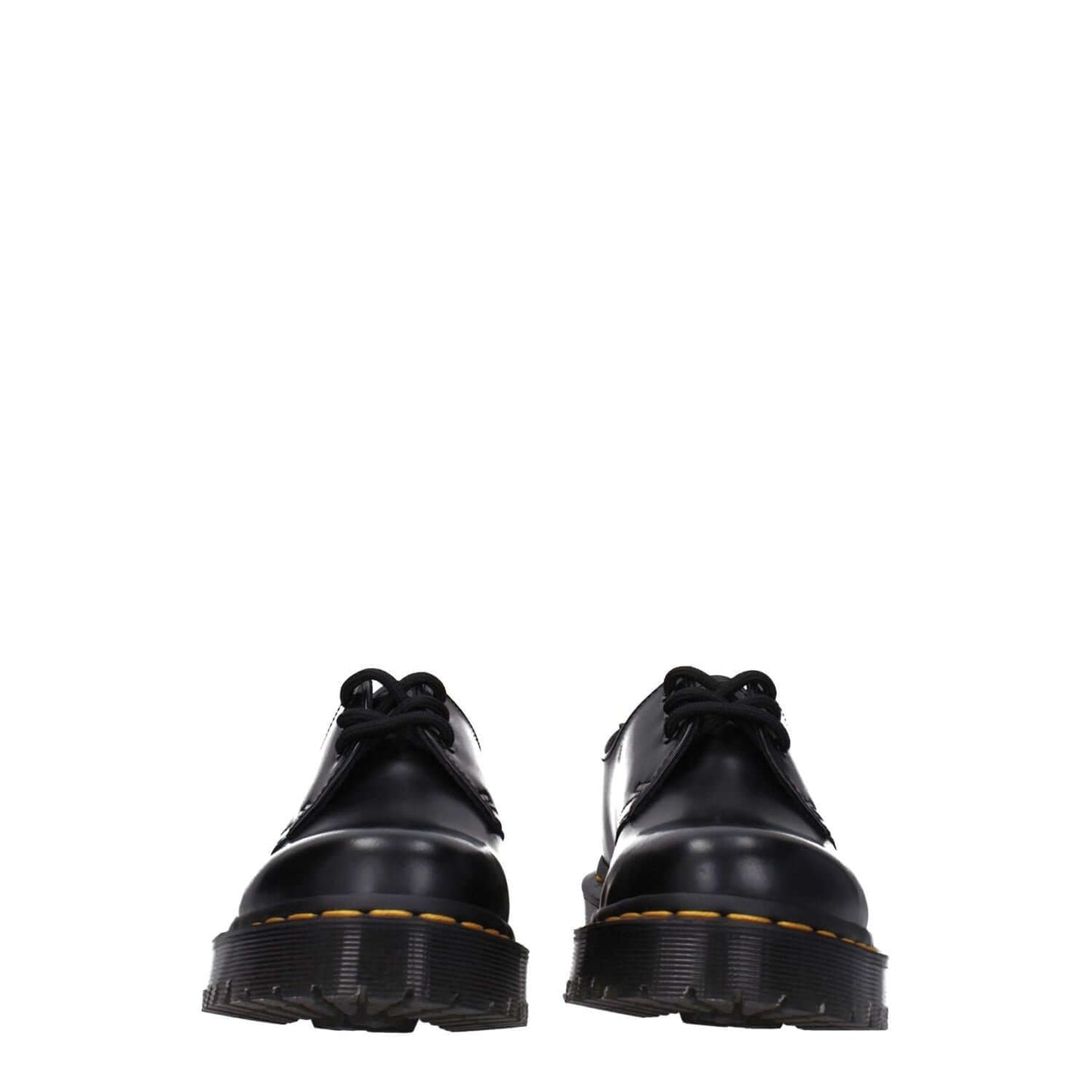 Dr. Martens Black Leather Oxfords And Derbies