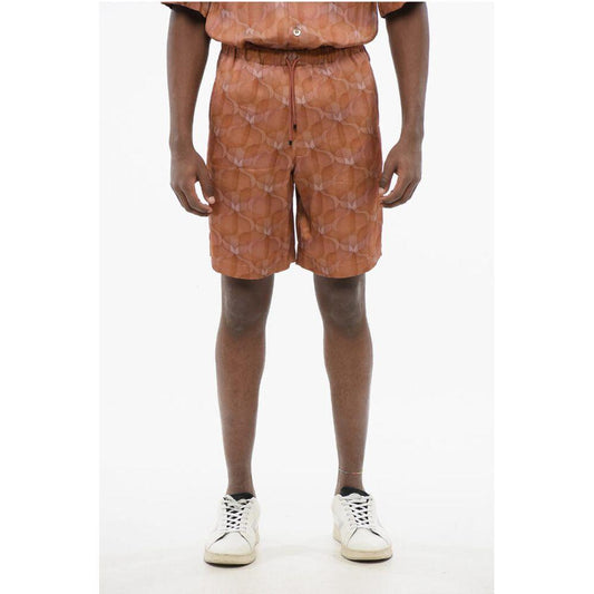Dries Van Noten Dries Van Noten Geometric Patterned PIPERI Chiffon Shorts DR-P639764-IT46 | S